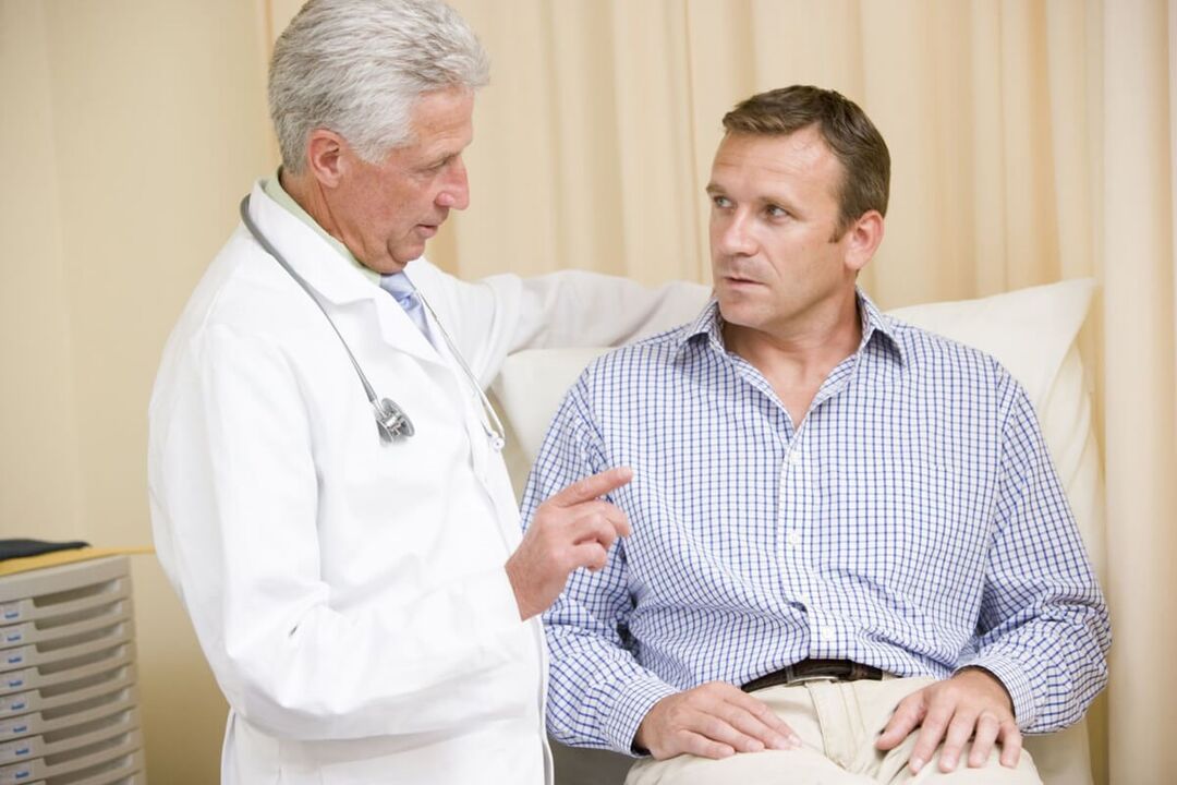 Facharztbesuch bei Prostatitis